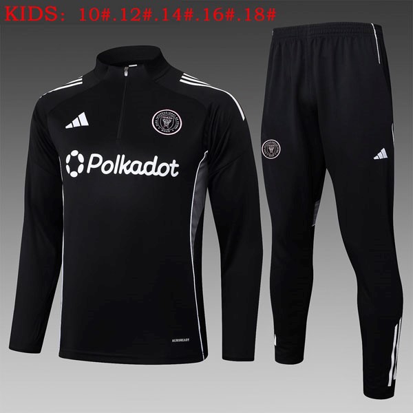 Ninos Sudadera De Training Inter Miami 2025/26 Negro 5